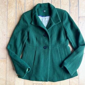 Elegant Green Women's Coat